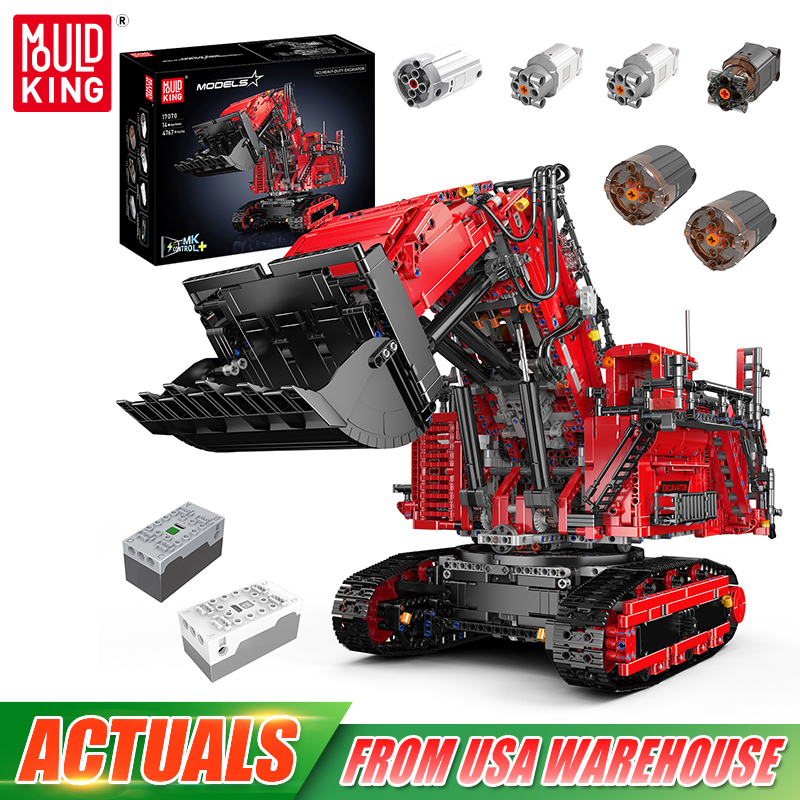 Kids Outdoor Digger - Mould King 17070 17071 coche de