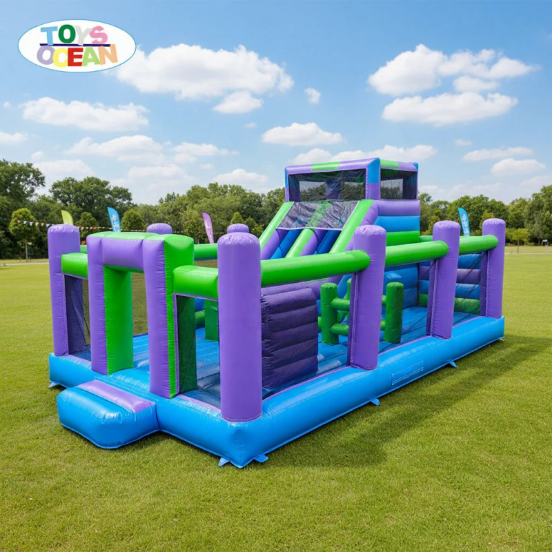 Kids Outdoor Trampoline - Parque Infantil Inflable Comercial Grande Personalizado