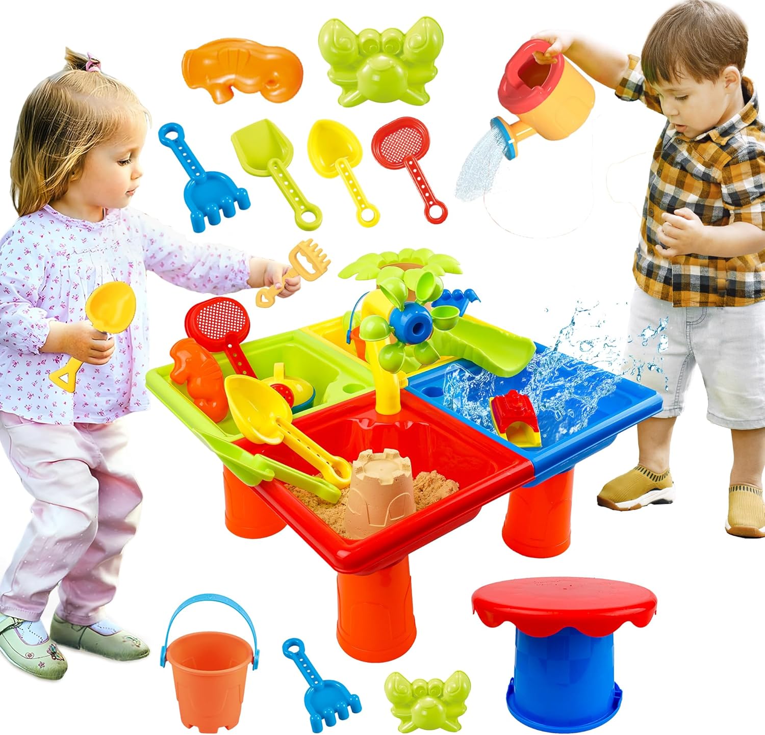 Kids Outdoor Activity Toys - Mesa de agua de verano para