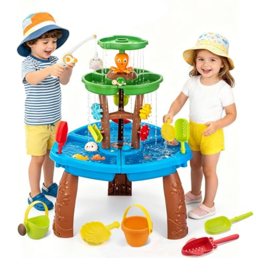 Kids Outdoor Sensory Table - Juguetes de mesa de agua para