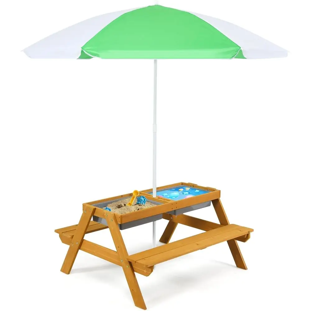 Kids Outdoor Umbrella For Table - Mesa de Picnic Infantil 3 en
