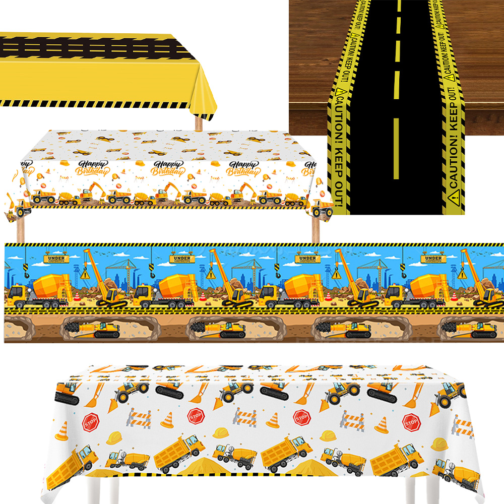 Kids Outdoor Digger - Decoración para Fiesta de Vehículos de