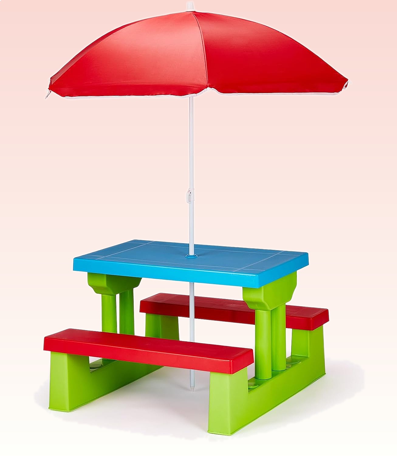 Kids Outdoor Umbrella For Table - Mesa de Picnic para Niños JOYMOR