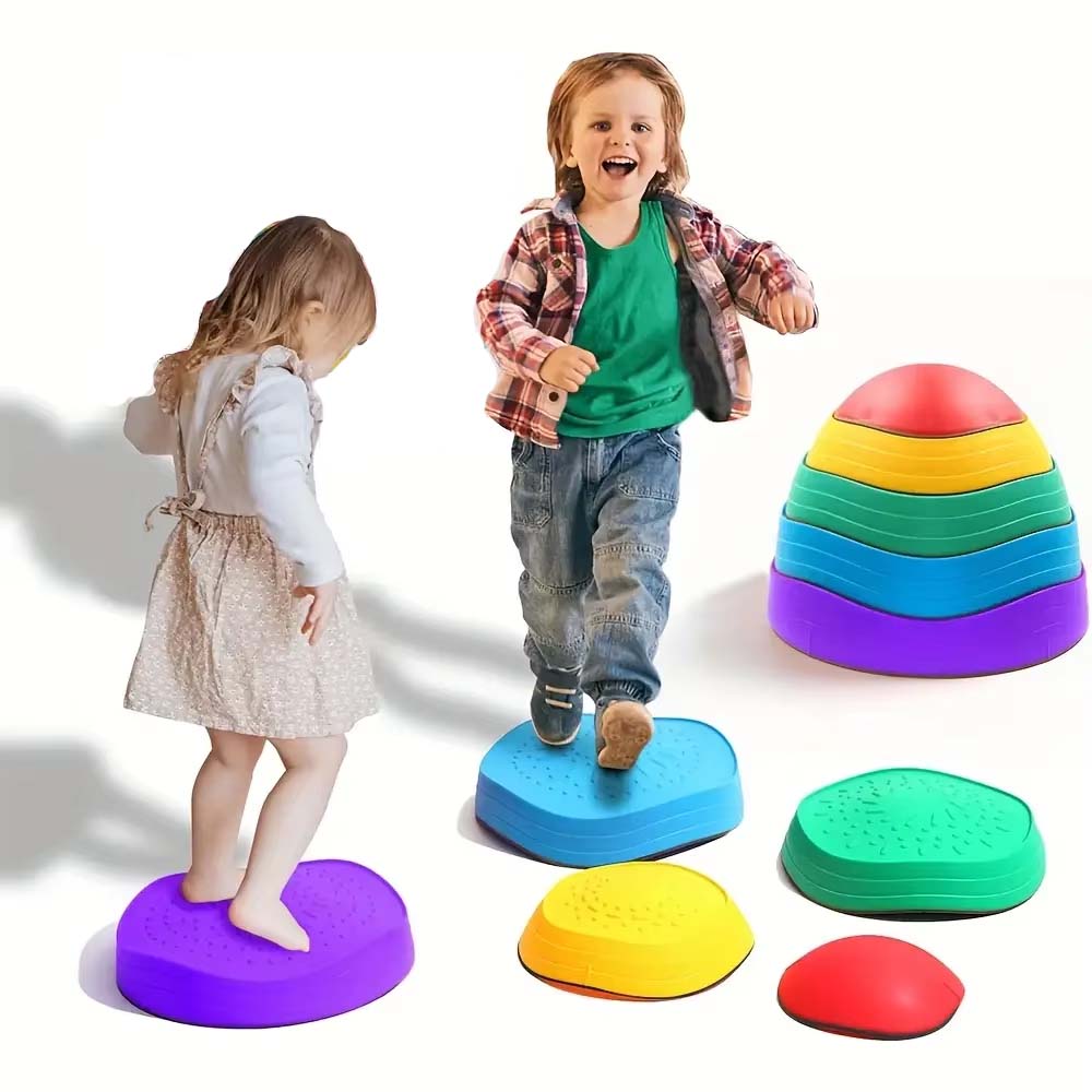 Stepping Stone Foam - 5 unids/set de juguetes de piedras