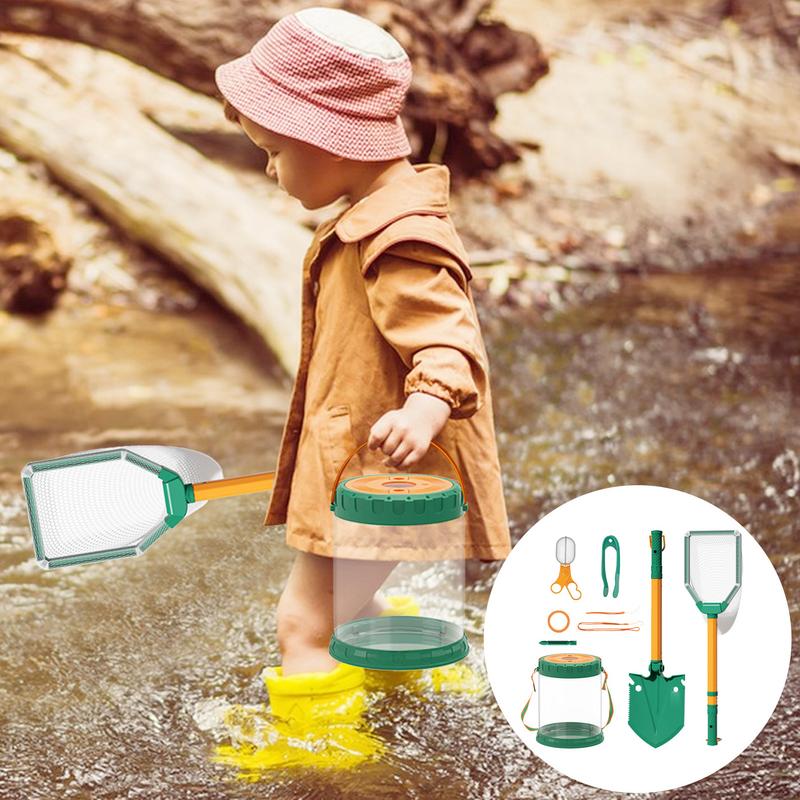 Kids Outdoor Adventure Kit - Kit de captura de mariposas, atrapasueños