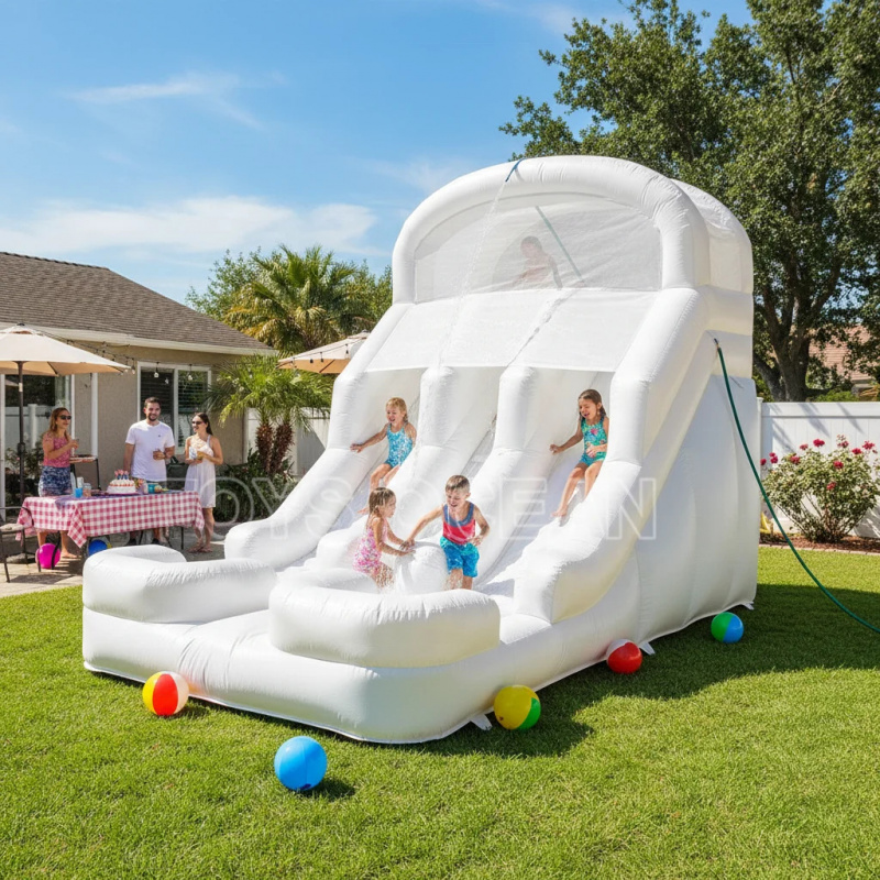 Kids Outdoor Water - Tobogán Acuático Inflable para Niños, Tobogán