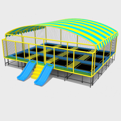 Kids Outdoor Trampoline - Equipo Profesional para Parque de Trampolines