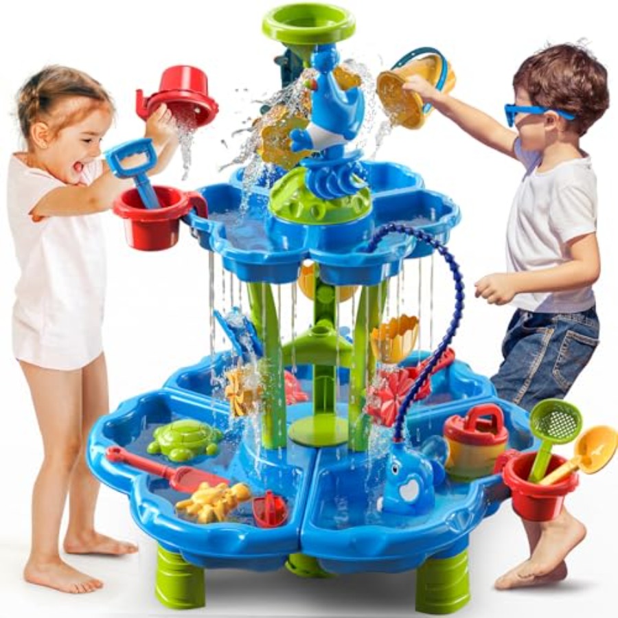 Kids Outdoor Sensory Table - Mesa de agua sensorial para exteriores