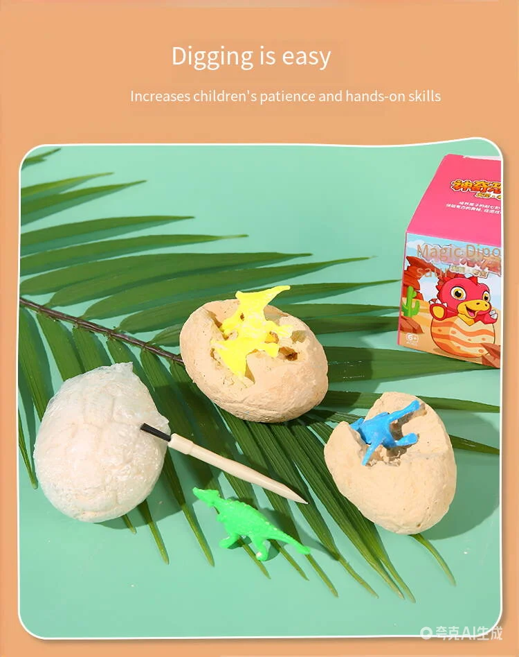 Kit de Excavación de Huevos de - Kids Outdoor Digger reseña y precio