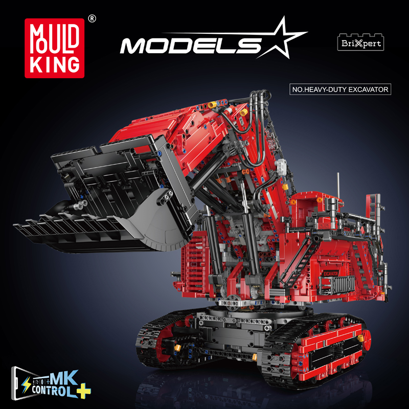 Mould King 17070 17071 coche d - Kids Outdoor Digger reseña y precio