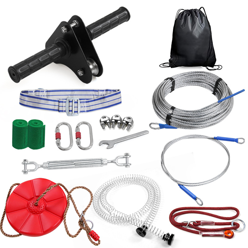Kit de Tirolina DIY para Exter - Kids Outdoor Zipline reseña y precio
