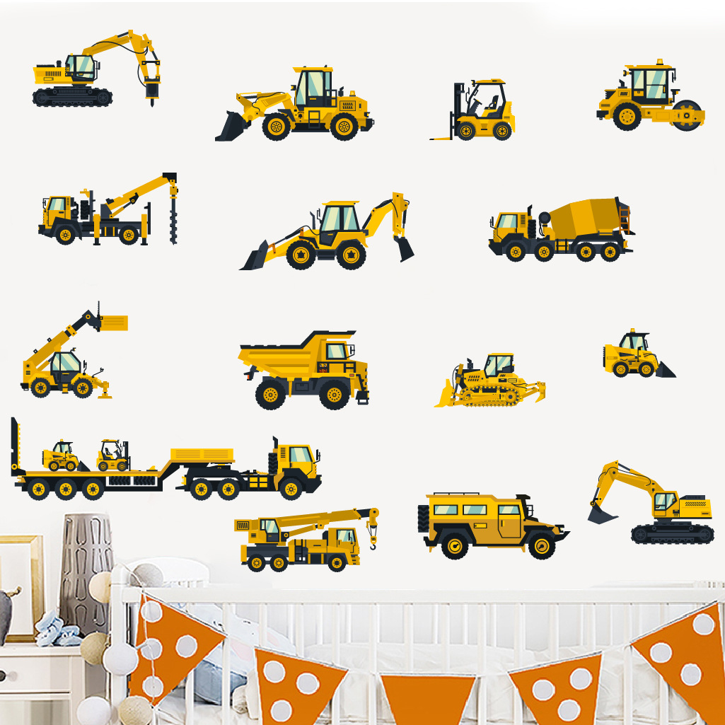 Pegatina de pared autoadhesiva - Kids Outdoor Digger reseña y precio