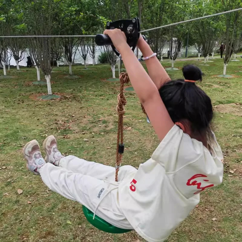 Tobogán Aéreo Infantil para Ex - Kids Outdoor Zipline reseña y precio