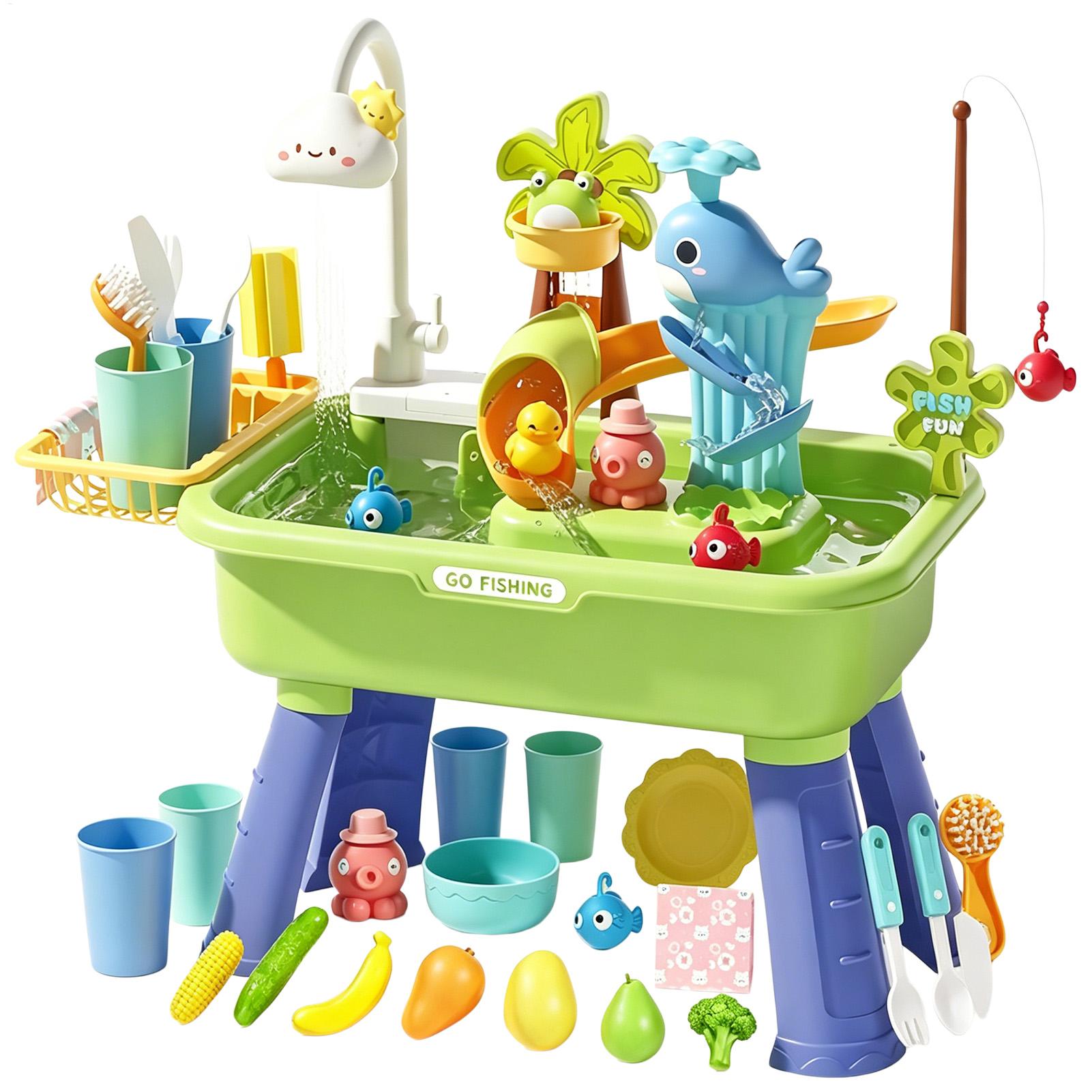 Mesa de Agua para Niños con Bo - Kids Outdoor Sensory Table reseña y precio