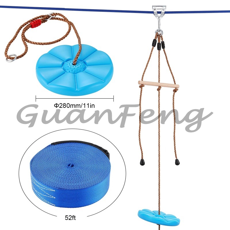 Kit de Tirolesa de 52 Pies par - Kids Outdoor Zipline reseña y precio