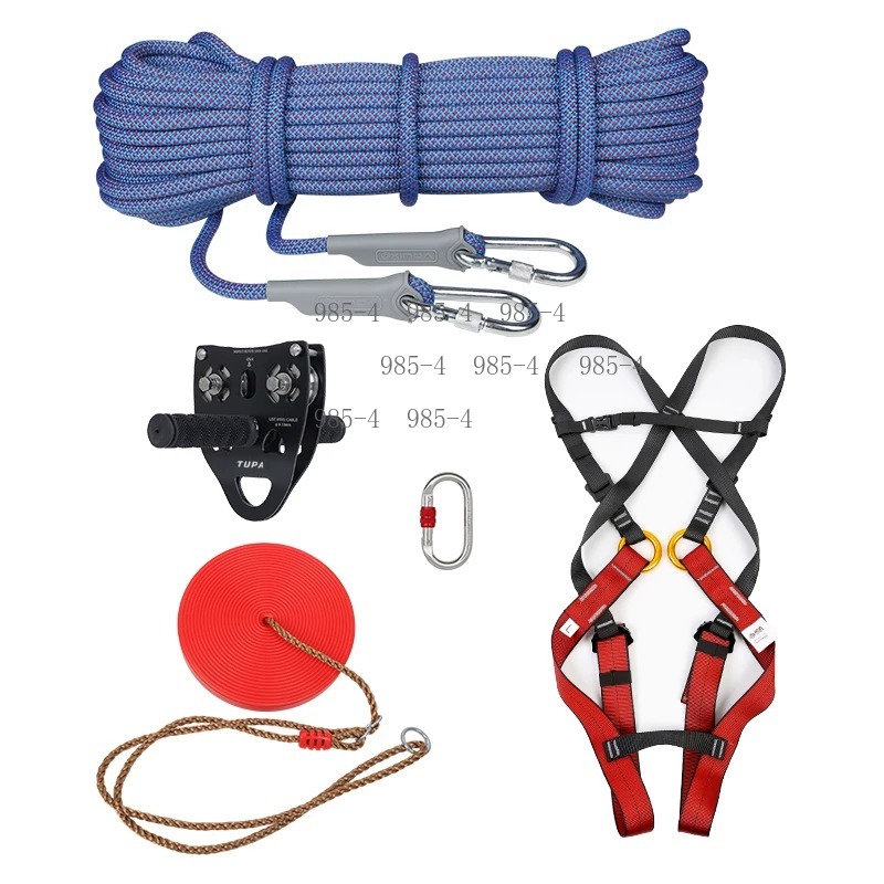 Kit de Tirolesa para Niños con - Kids Outdoor Zipline reseña y precio