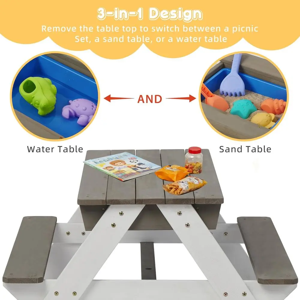 Mesa de Picnic Convertible 3 e - Kids Outdoor Umbrella For Table reseña y precio