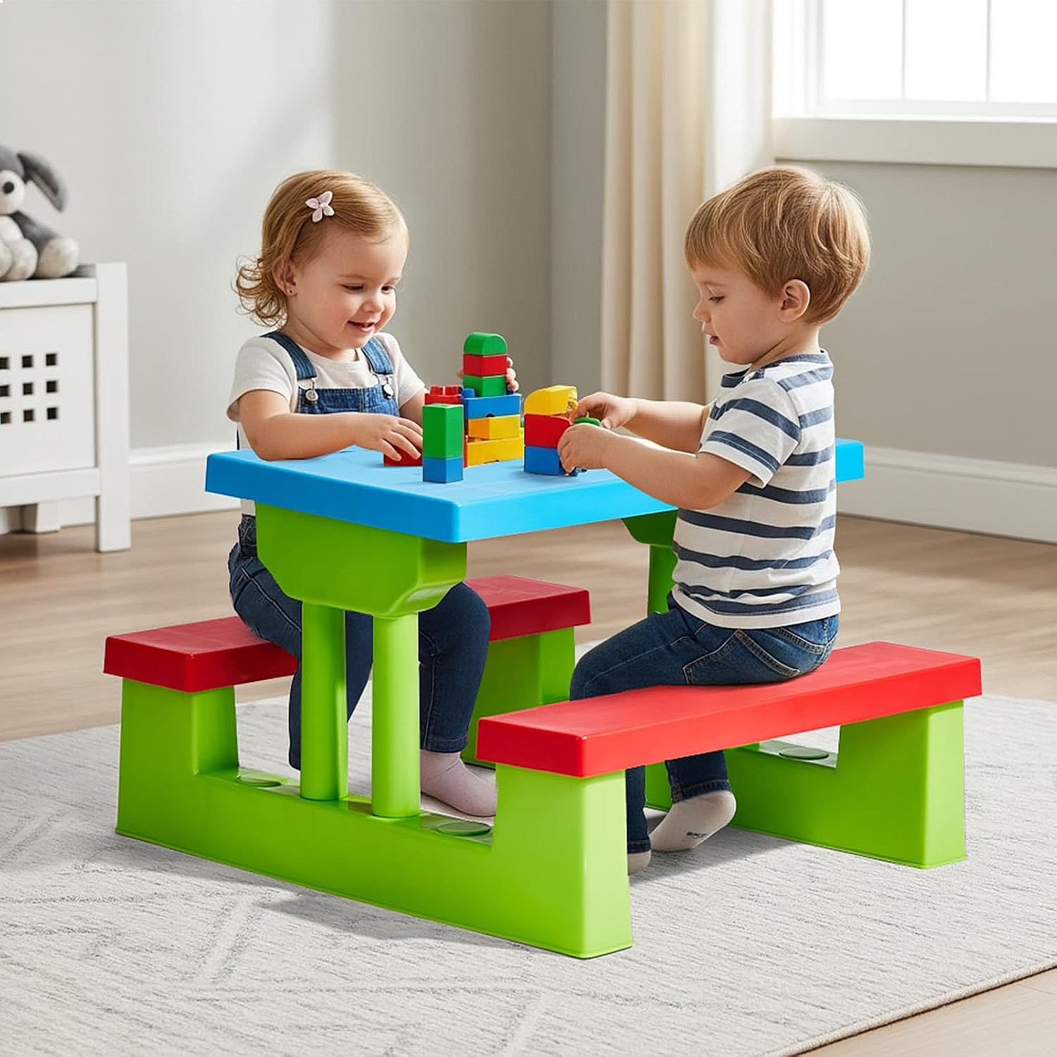 Mesa de Picnic para Niños JOYM - Kids Outdoor Umbrella For Table reseña y precio