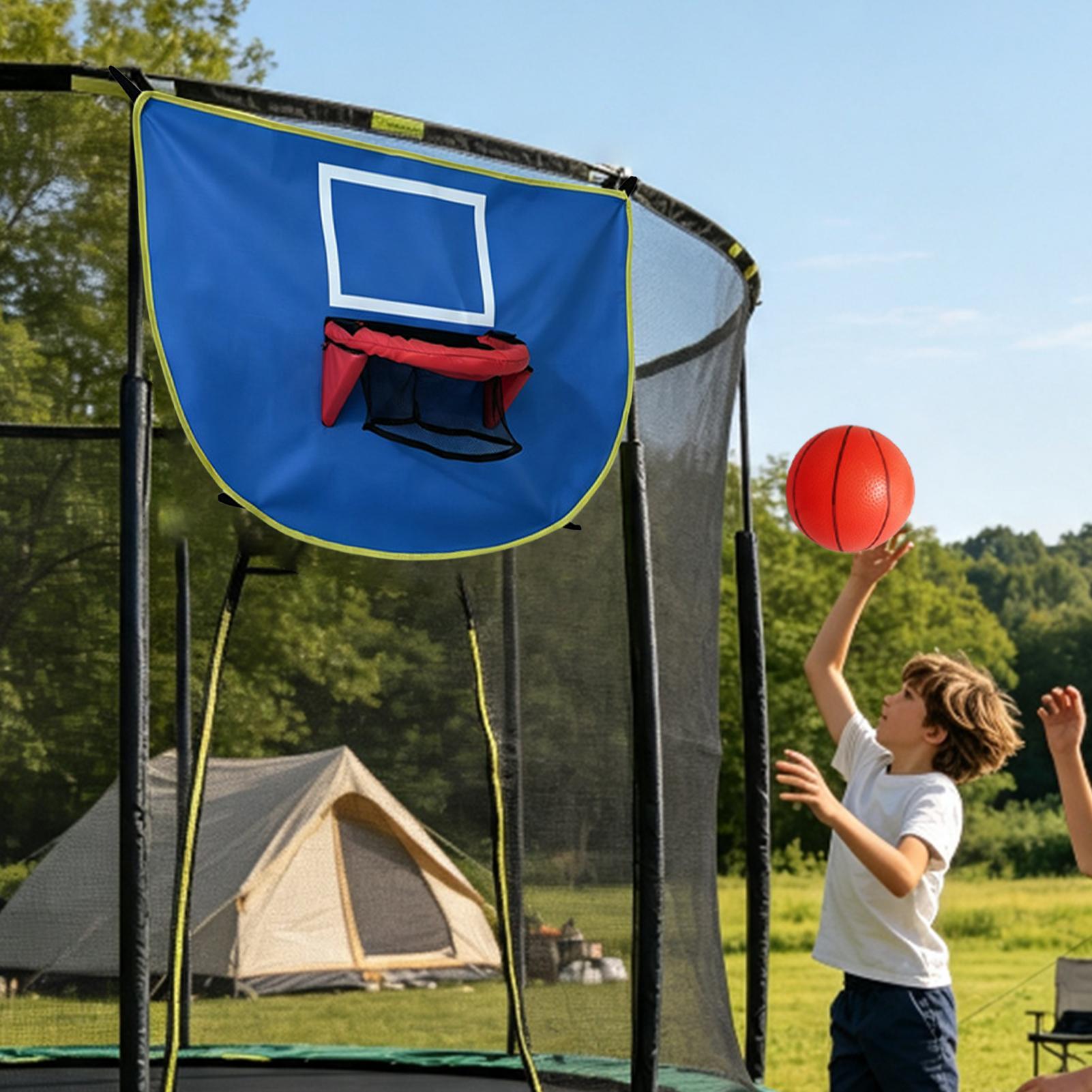 Aro de baloncesto para trampol - Kids Outdoor Trampoline reseña y precio