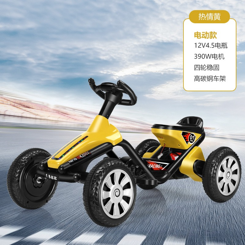 Go-Kart de Pedales de Cuatro R - Go Kart Pedal Kids reseña y precio