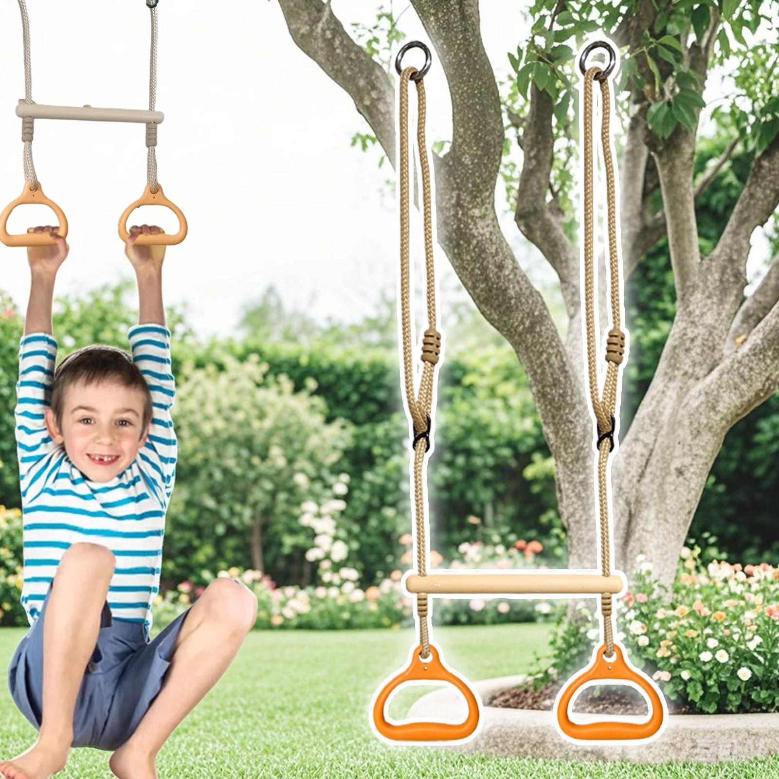 Barra de columpio sensorial er - Kids Outdoor Trampoline reseña y precio