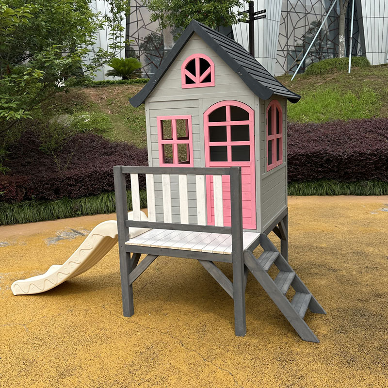 Casa de troncos para niños, ár - Kids Outdoor Doll House reseña y precio