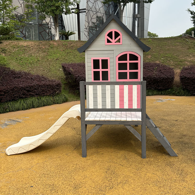 Casa de troncos para niños, ár - Kids Outdoor Doll House reseña y precio