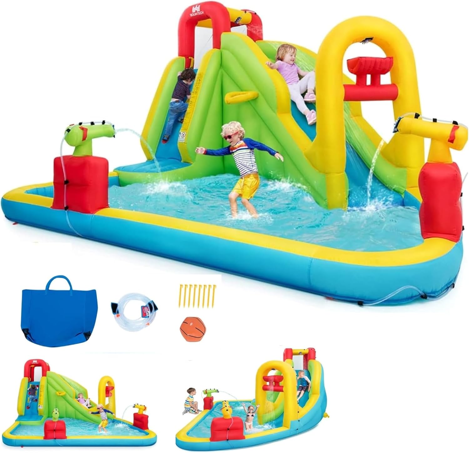 Mega Parque Acuático Inflable  - Kids Outdoor Water reseña y precio