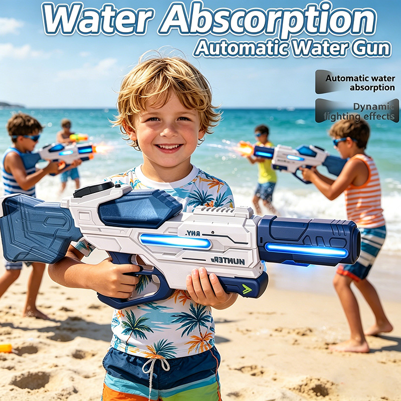 Pistola de Agua Eléctrica con  - Water Gun Soaker reseña y precio