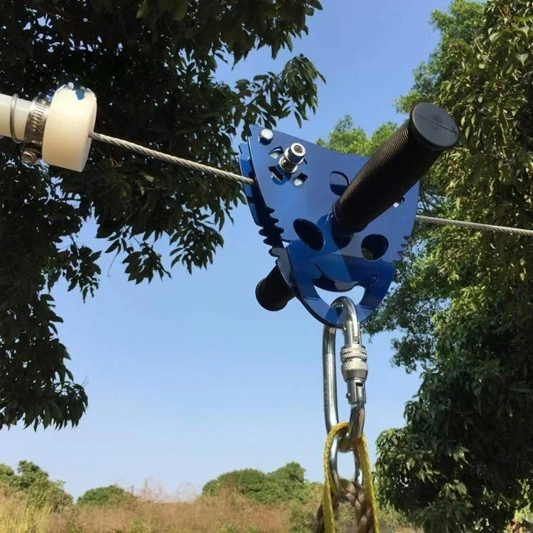 Kit de Tirolina Mejorado de 36 - Kids Outdoor Zipline reseña y precio