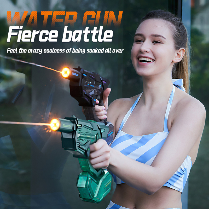 Pistola de Agua Eléctrica con  - Kids Outdoor Toys B&Q reseña y precio