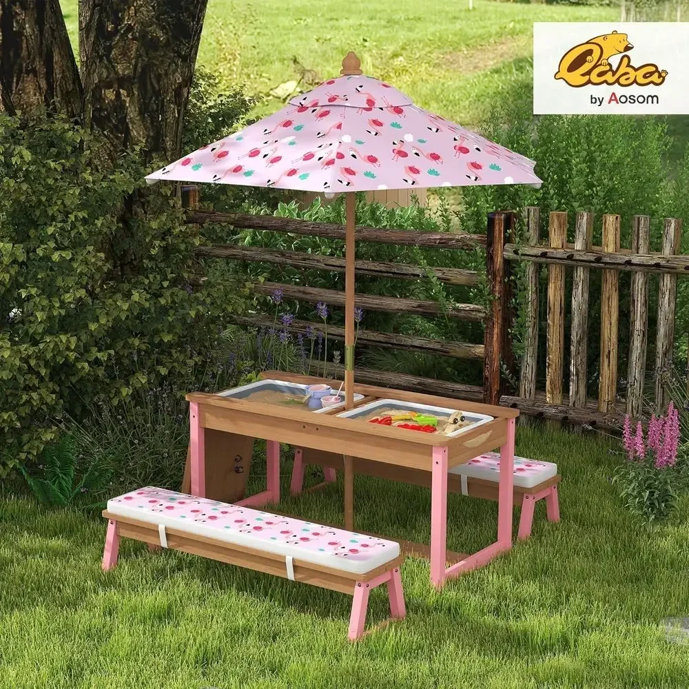 Juego de mesa de picnic de mad - Kids Outdoor Umbrella For Table reseña y precio