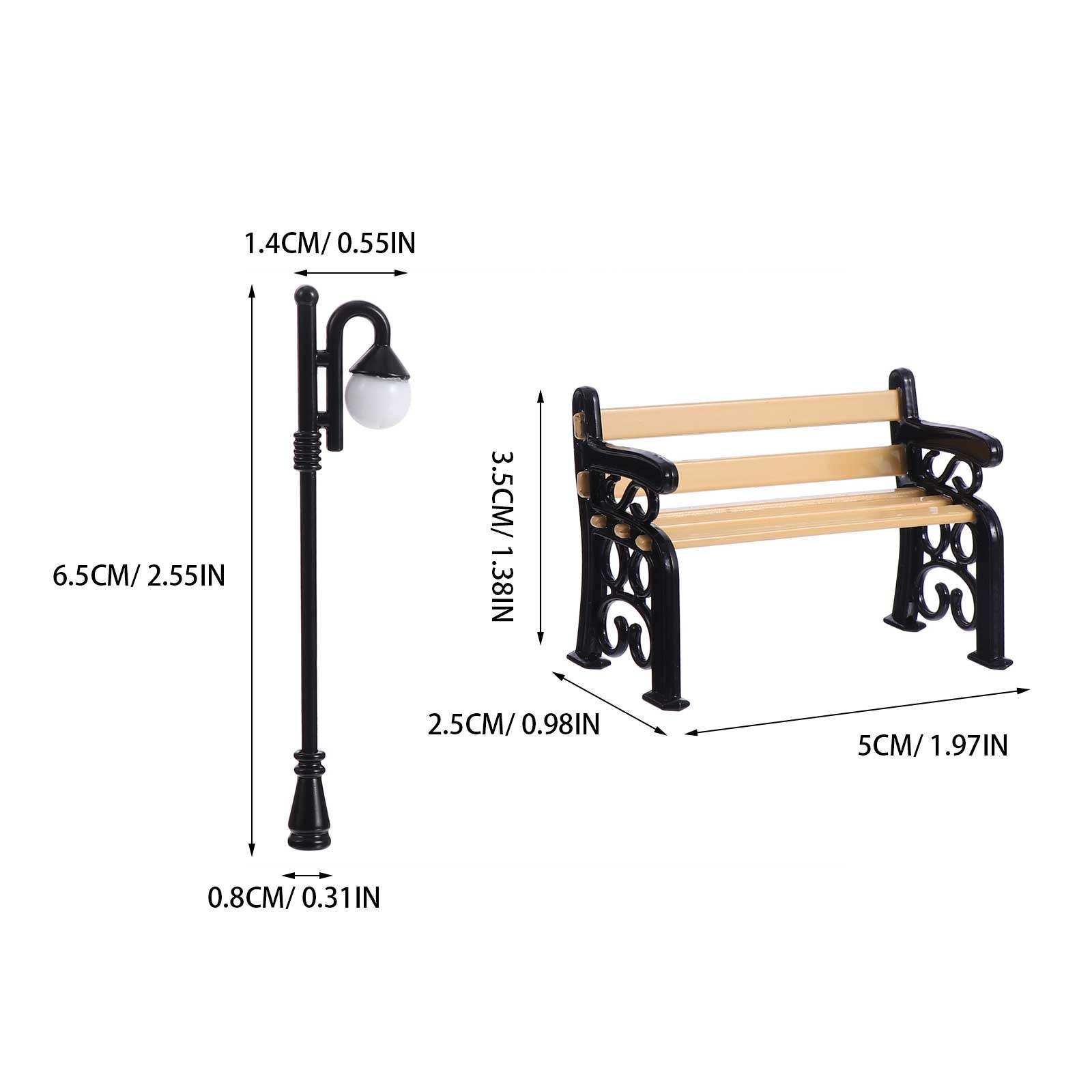 2 luces de calle para casas de - Kids Outdoor Doll House reseña y precio