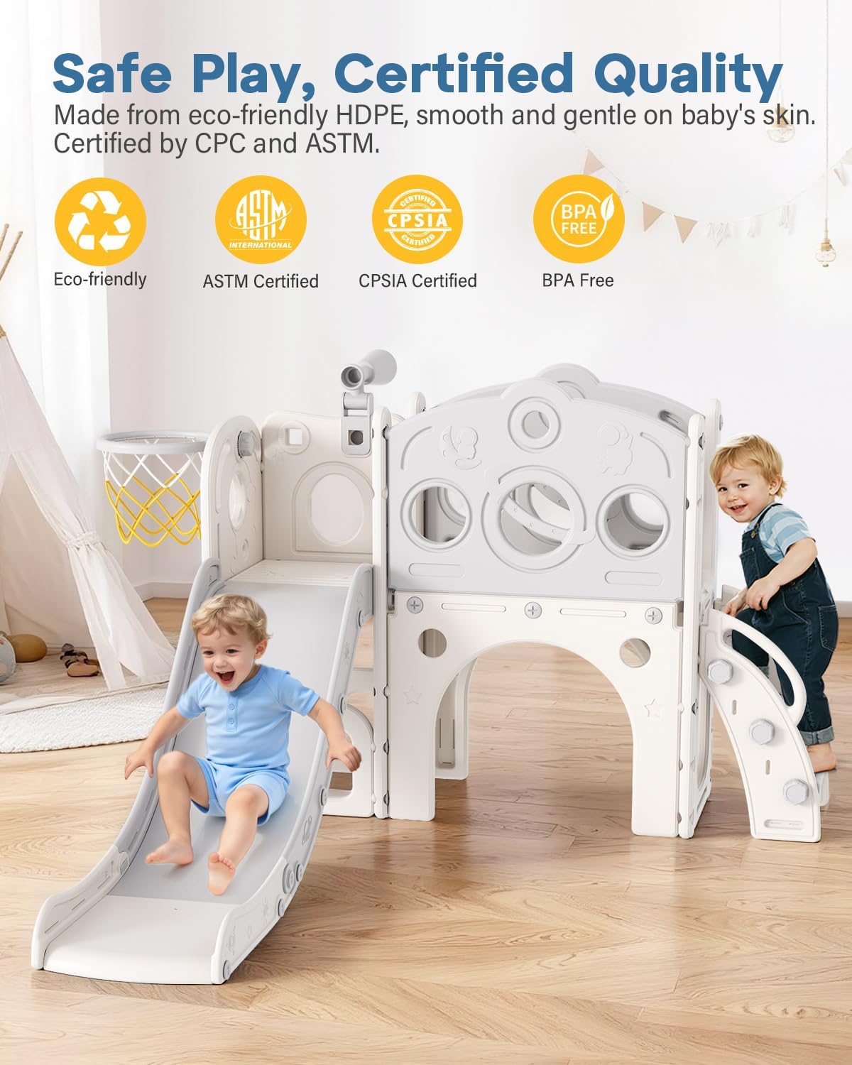 Tobogán para Niños Pequeños, T - Kids Outdoor Climber reseña y precio