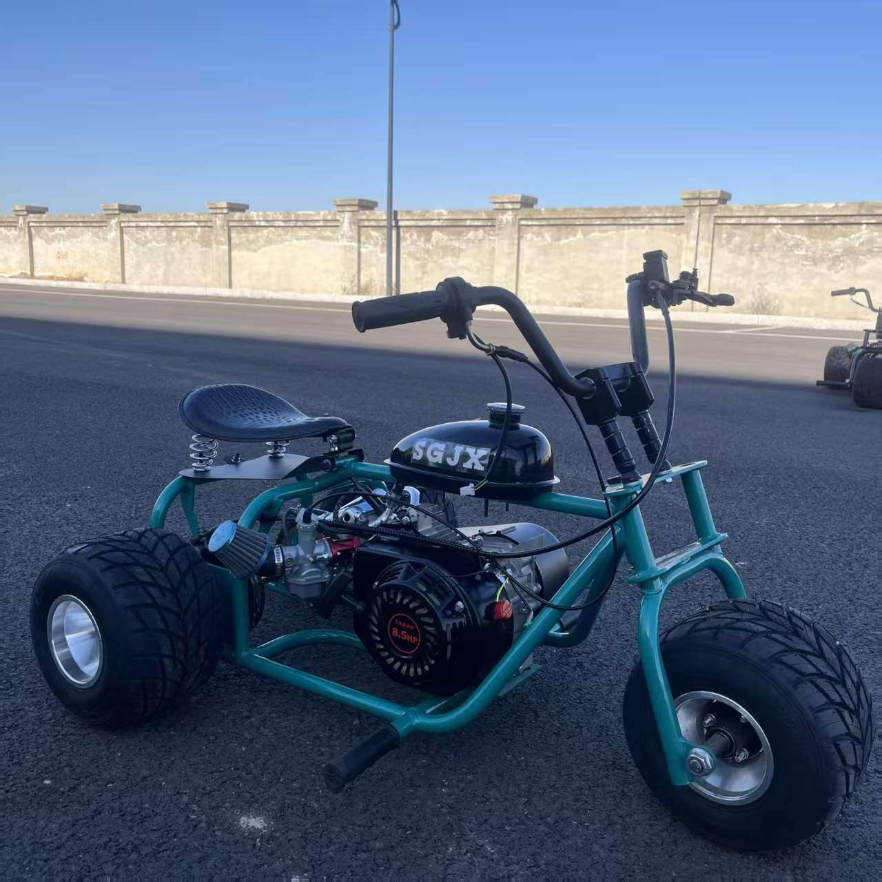 Motocicleta Vintage Verde Oscu - Go Kart Pedal Kids reseña y precio
