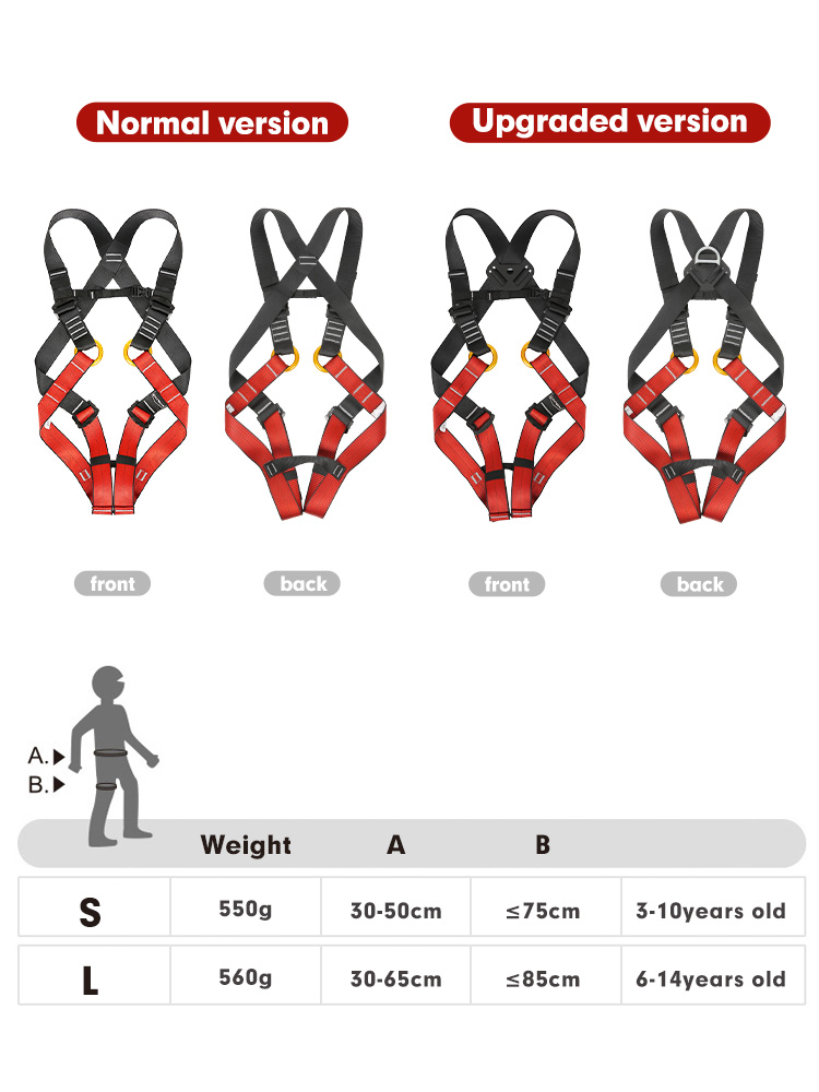 Xinda Arnés de cuerpo completo - Kids Outdoor Climber reseña y precio