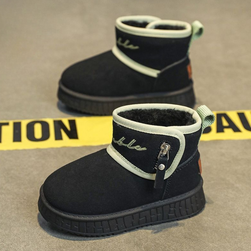 Botas de nieve de invierno par - Kids Outdoor Zipline reseña y precio