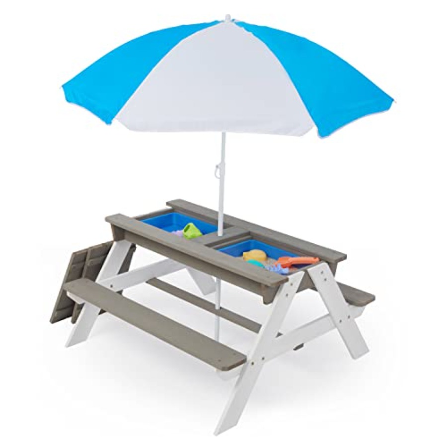 Mesa de picnic para niños para - Kids Outdoor Umbrella For Table reseña y precio