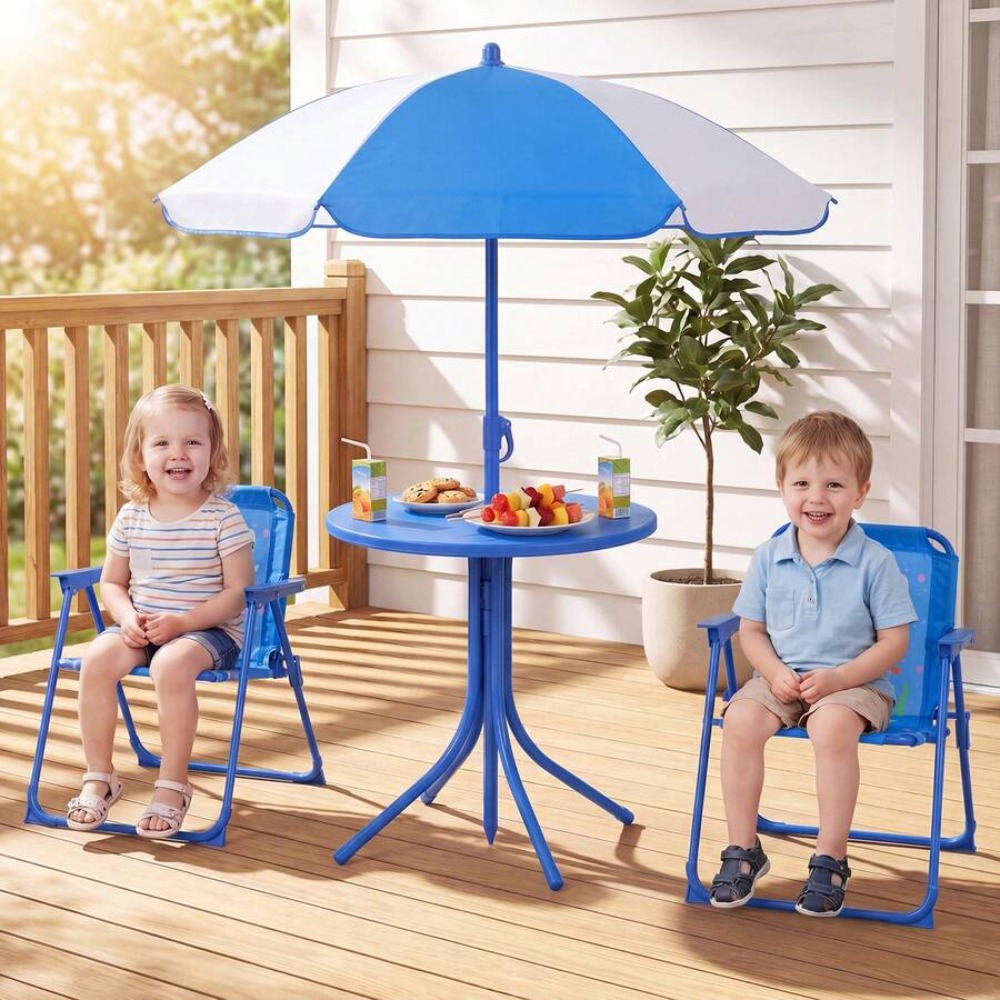 Mesa de Picnic Infantil para E - Kids Outdoor Umbrella For Table reseña y precio